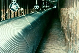 Thin-walled corrugated beam tubes