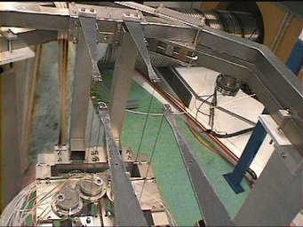 A look into tank TCE from the top. A look into tank TCE from the top.