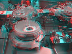A 3D picture of TCE (to be viewed with cyan-red goggles).