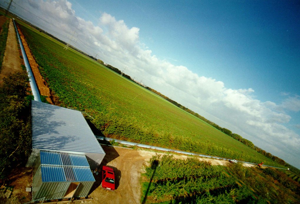 A bird's-eye view of GEO600.