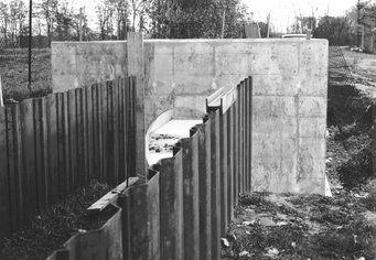 The eastern end house. The eastern end house.