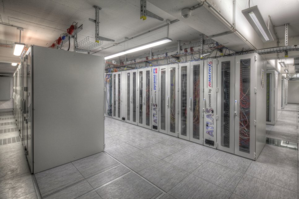 The computer cluster Atlas at the AEI Hannover is the most powerful high-throughput computer worldwide for gravitational-wave data analysis.